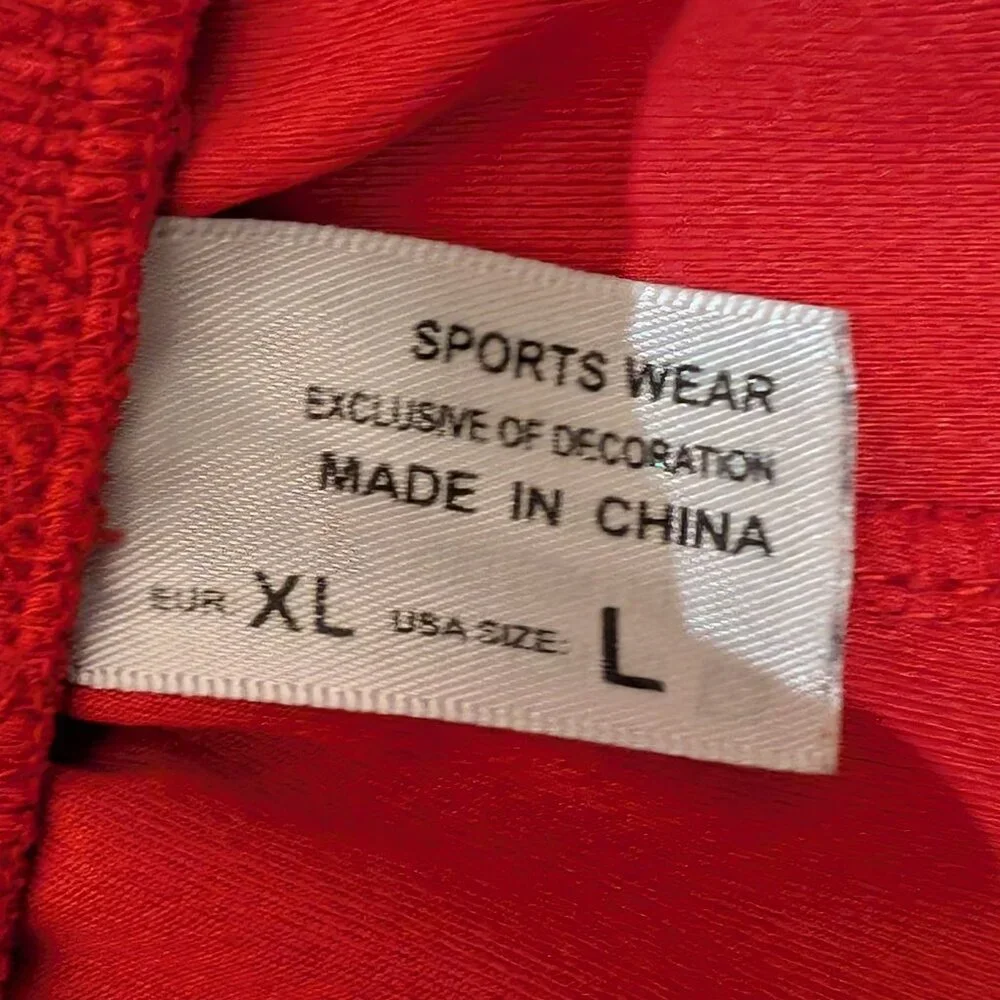 Neleus Sports Shorts RED Size Large